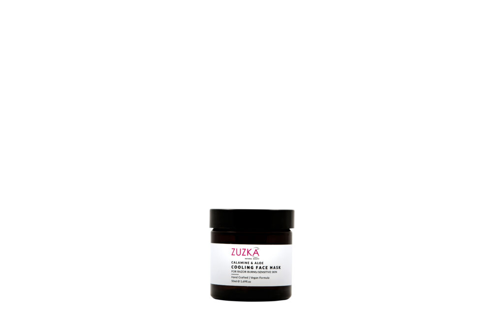 Calamine and Aloe Cooling Face Mask for Razor Burns and Sensitive Skin
