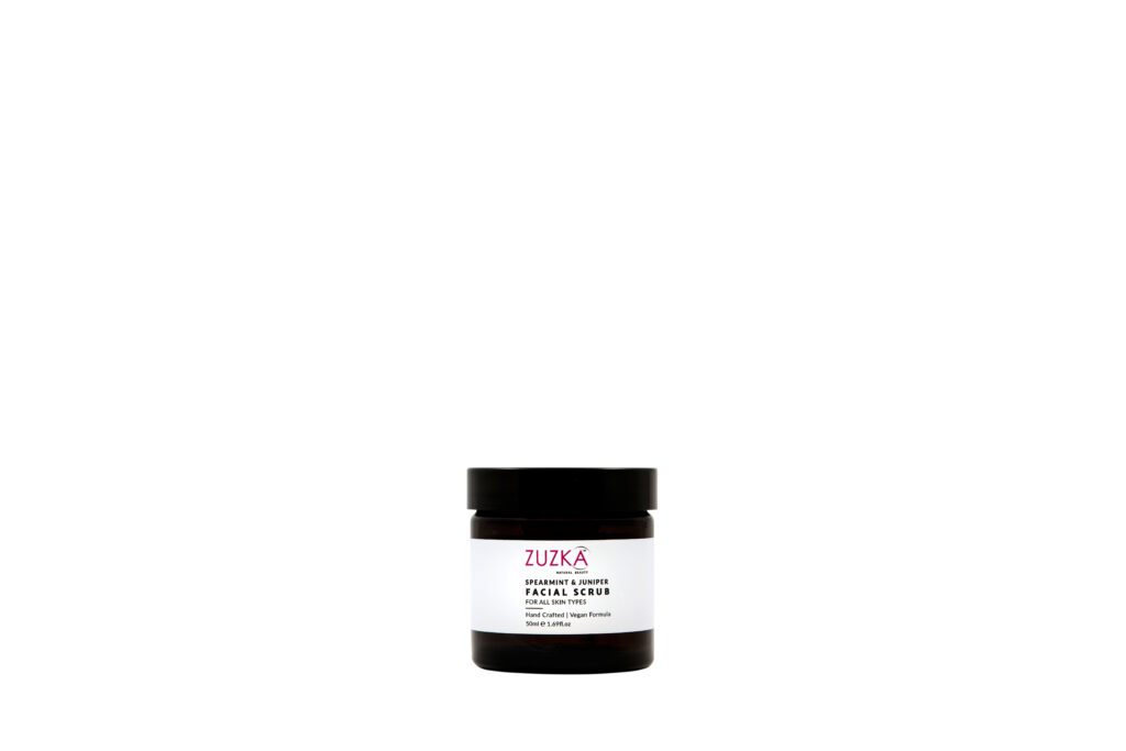 Juniper and Spearmint Facial Scrub for All Skin Types