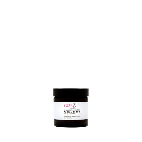 Juniper and Spearmint Facial Scrub for All Skin Types