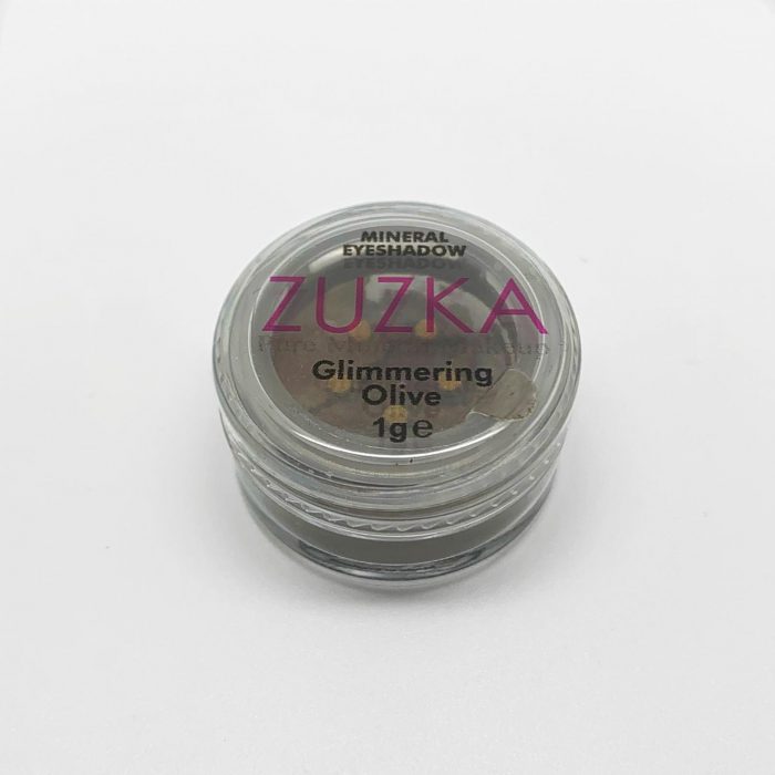 Mineral Eyeshadow Glimmering Olive - Image 2