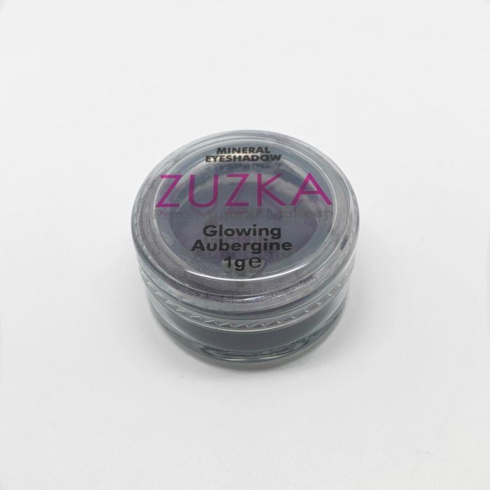 Mineral Eyeshadow Glowing Aubergine - Image 2