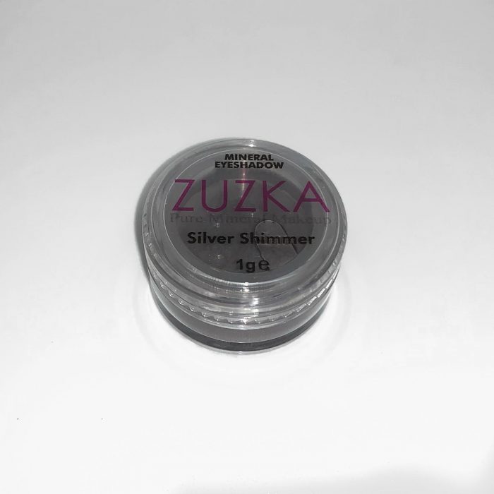 Mineral Eyeshadow Silver Shimmer - Image 2