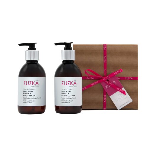 SLS Free Hand and Body Wash and Lotion 250ml Duo Gift Set