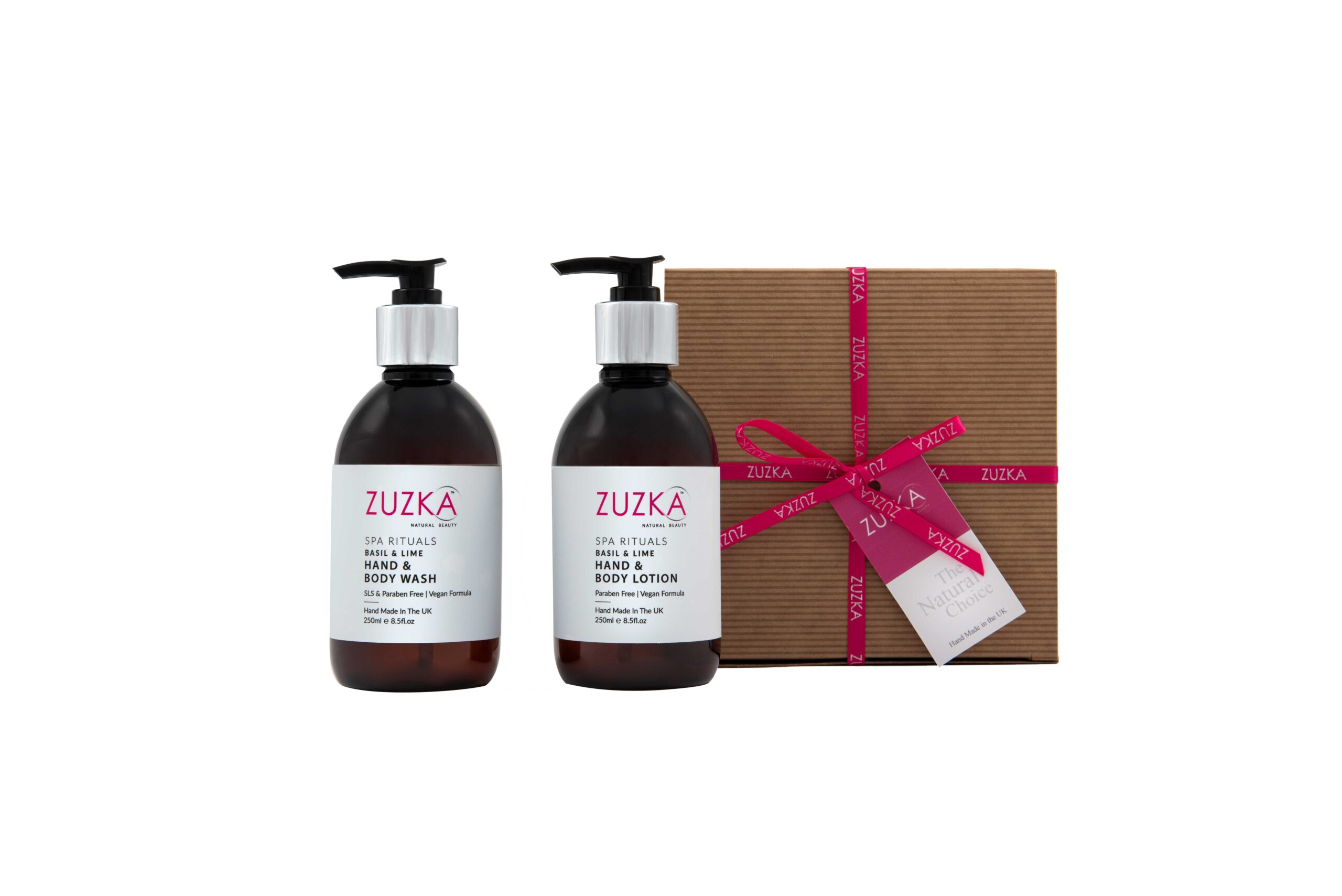 SLS Free Hand and Body Wash and Lotion 250ml Duo Gift Set