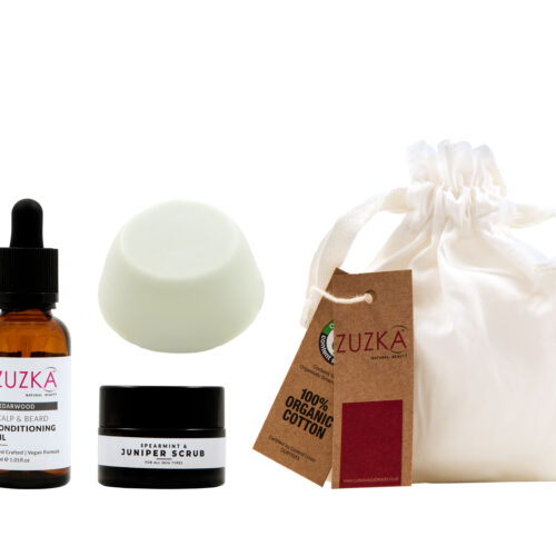 Men's Trio Hair and Face Conditioning Travel Kit